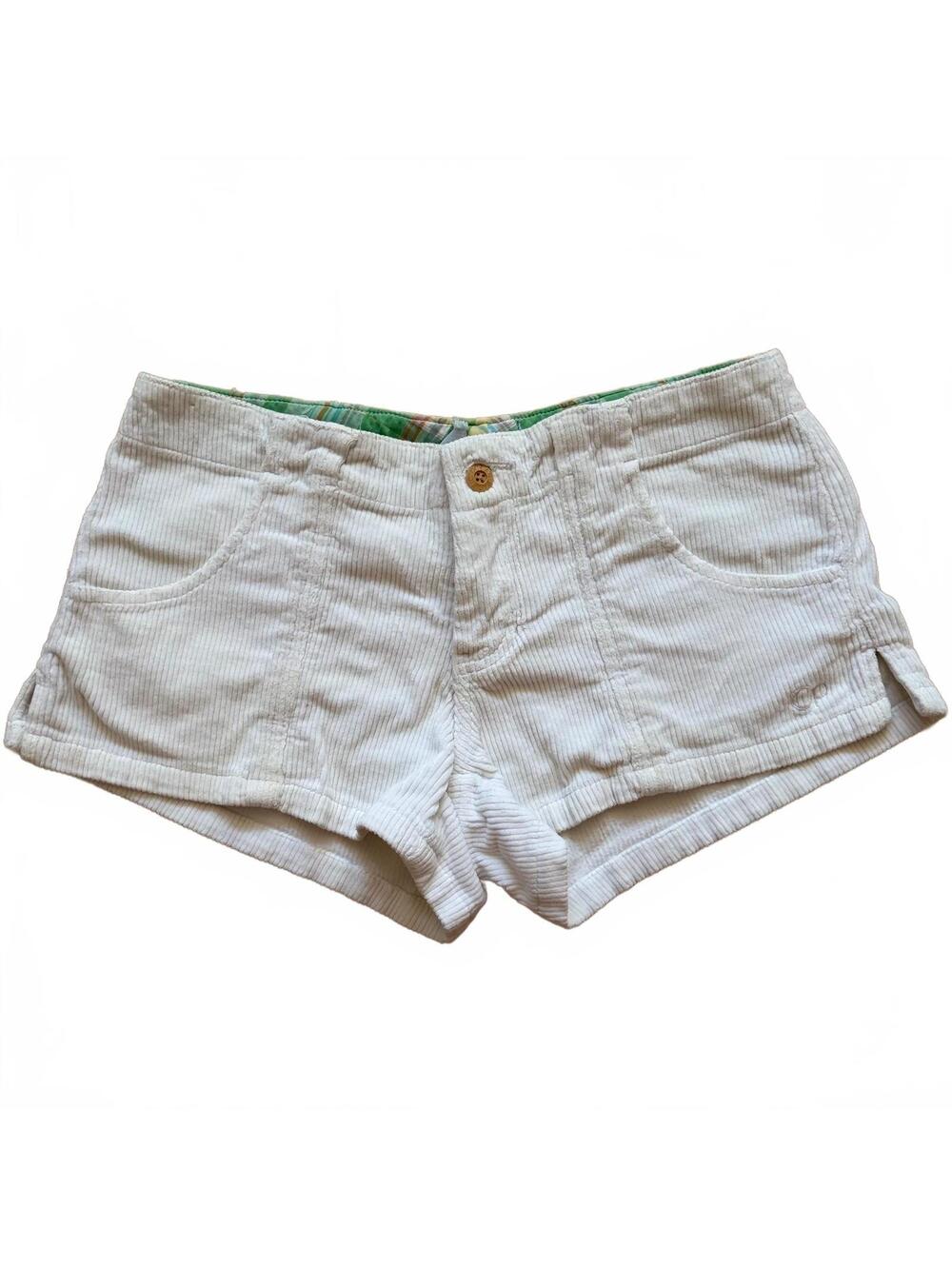 Vintage Y2K OP Ocean Pacific Corduroy Shorts Low Rise Cord Women’s Size 28
